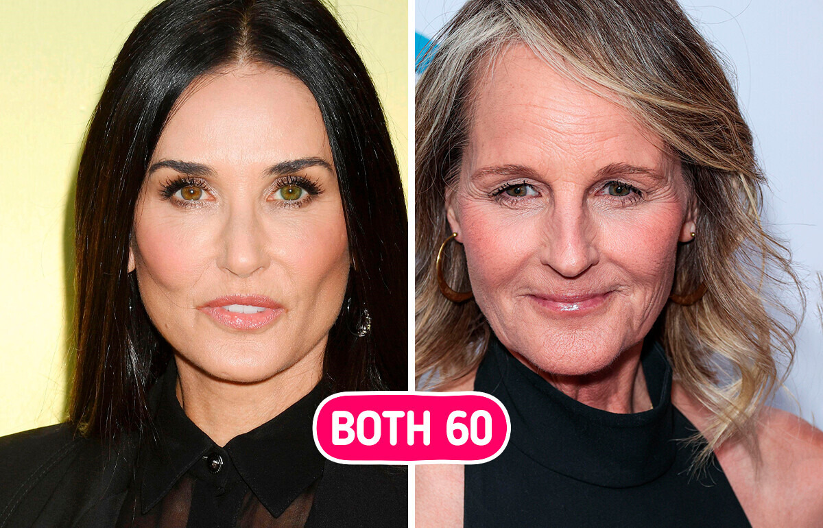 9 Star Pairings That Show How Differently People Can Age