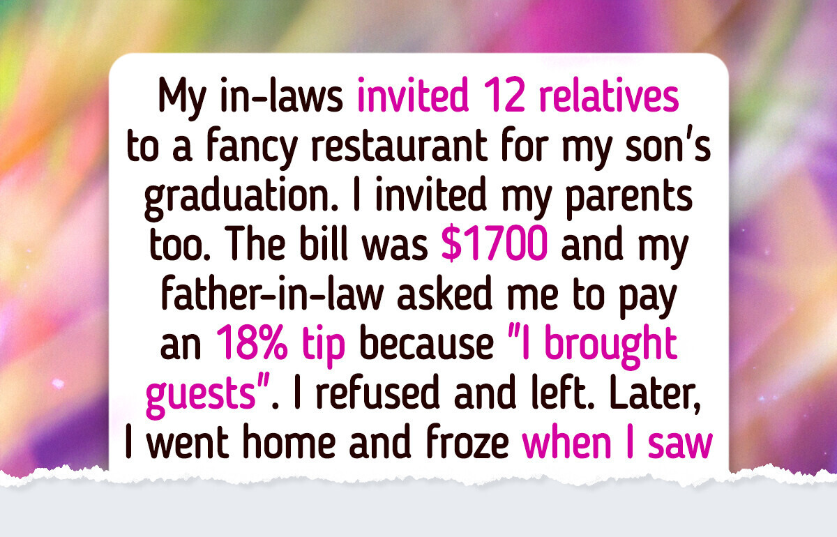 I Refused to Tip And Instantly Became The Villain Of My Family I Refused to Tip And Instantly Became The Villain Of My Family