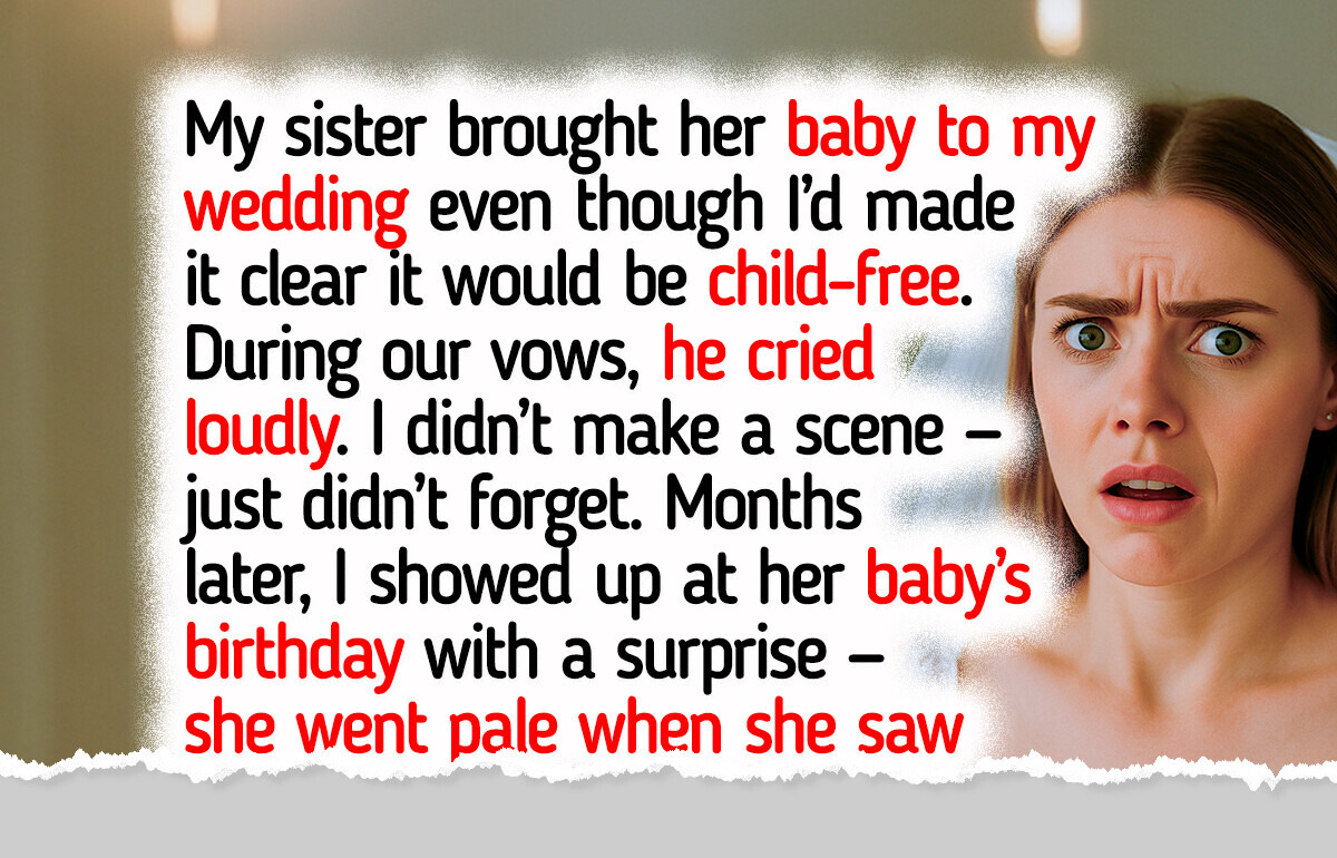 My Sister Ruined My Wedding with Her Baby — My Cold Revenge Caught Her Completely Off Guard My Sister Ruined My Wedding with Her Baby — My Cold Revenge Caught Her Completely Off Guard