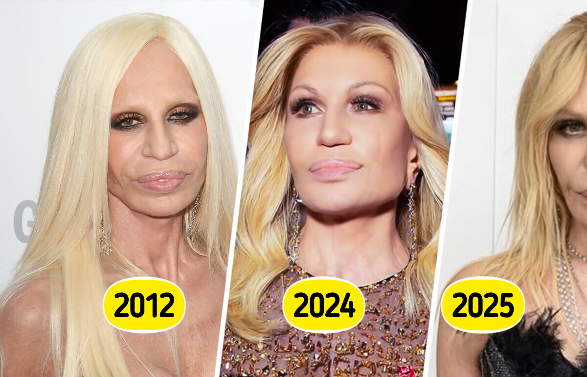 Donatella Versace Keeps Tweaking Her Image — And People Are Noticing Donatella Versace Keeps Tweaking Her Image — And People Are Noticing