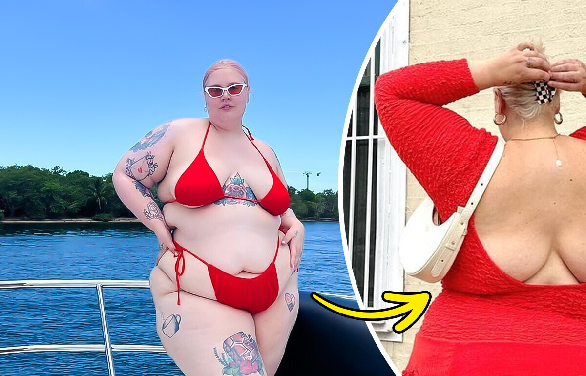 A Plus-Size Model Boldly Shuts Down Critics Who Claim She Has to Stop Showing Off Her Body