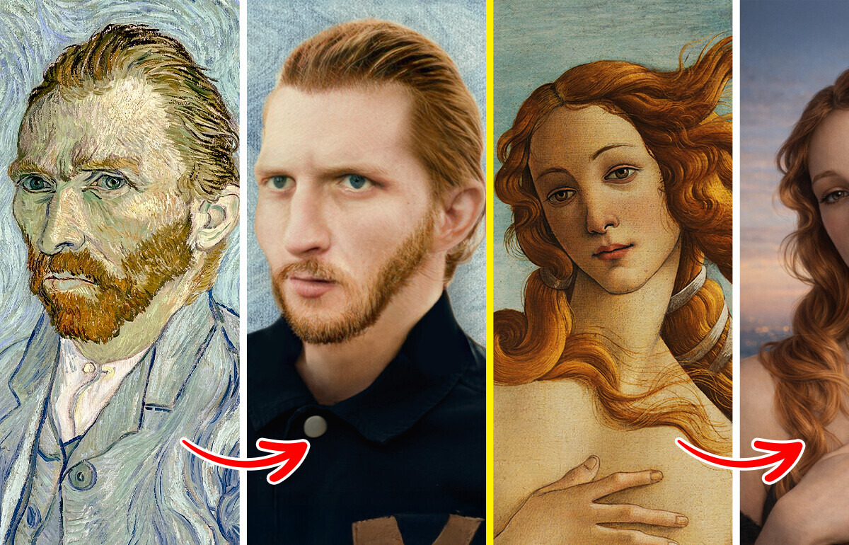We Turned Famous Historical Figures Into Modern People, the Similarities Are Wild