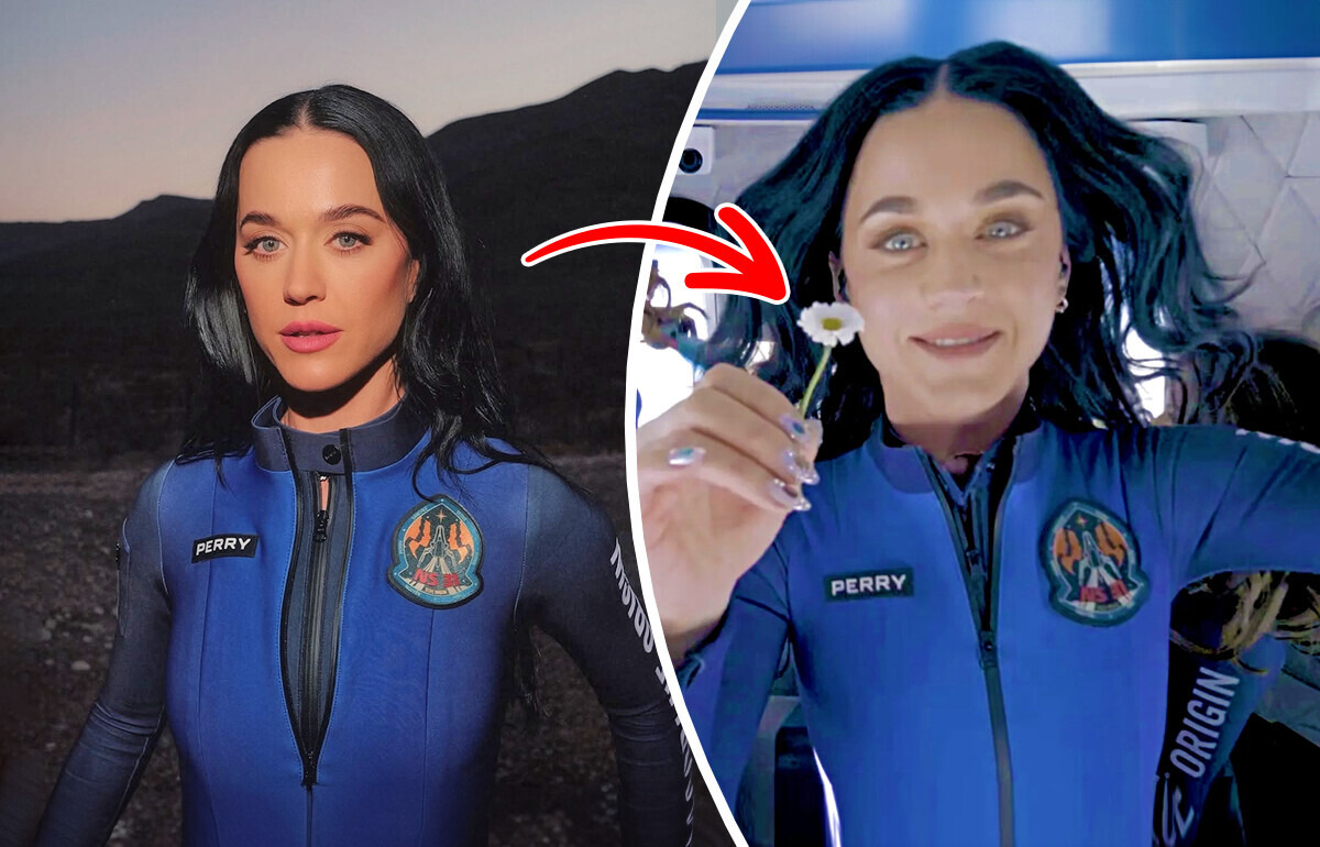 Katy Perry Revealed Why She Brought a Flower on Her Space Flight