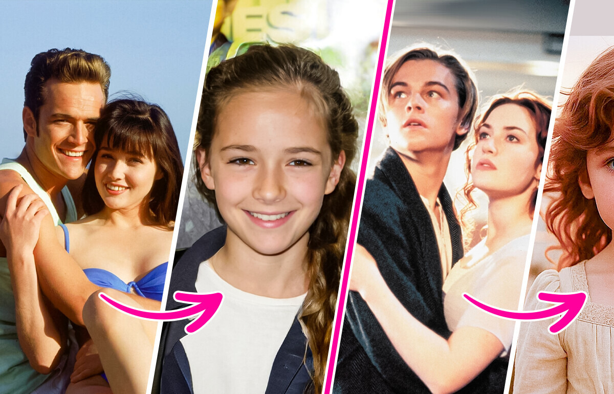 We Imagined the Kids of Iconic Movie Couples — And the Results Are Truly Curious
