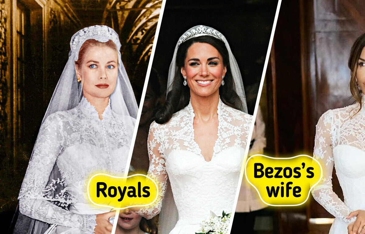 Jeff Bezos’ Wife Sparks Controversy with Her Wedding Dress — People Accuse Her of Copying Kate Middleton Jeff Bezos’ Wife Sparks Controversy with Her Wedding Dress — People Accuse Her of Copying Kate Middleton