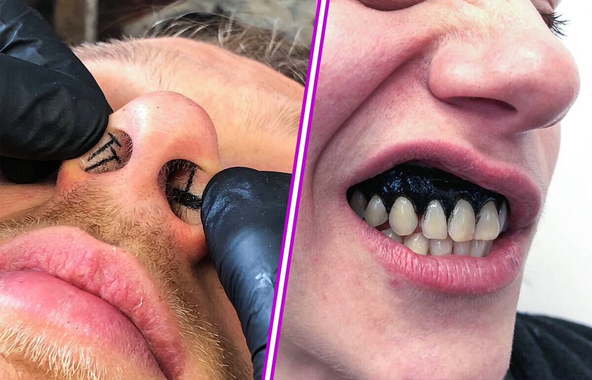 Artist Became Famous for Tattooing Unusual Body Parts — and People Can’t Get Enough Artist Became Famous for Tattooing Unusual Body Parts — and People Can’t Get Enough