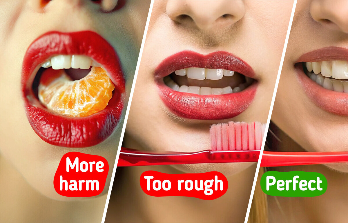 A Dentist Reveals Two Everyday Brushing Errors That Cause Stains A Dentist Reveals Two Everyday Brushing Errors That Cause Stains