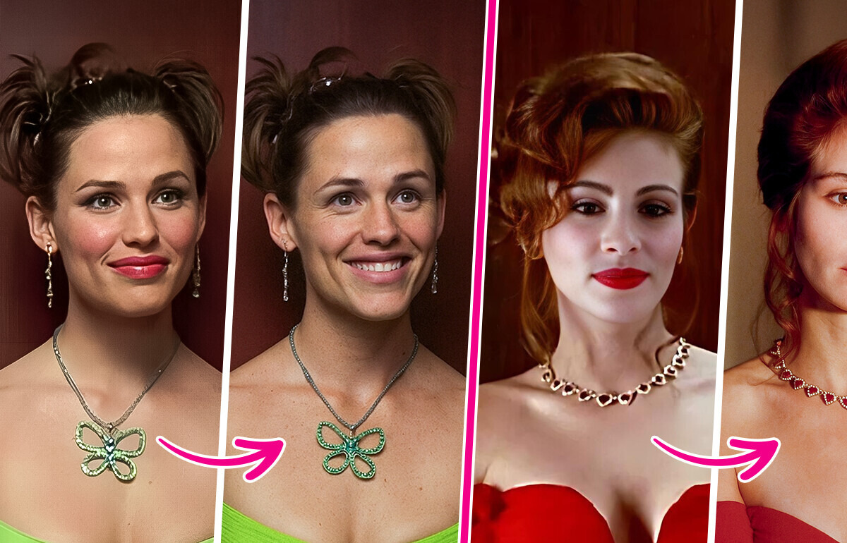 We Reimagined 14 Movie Characters Without Makeup — and the Results Are Truly Curious