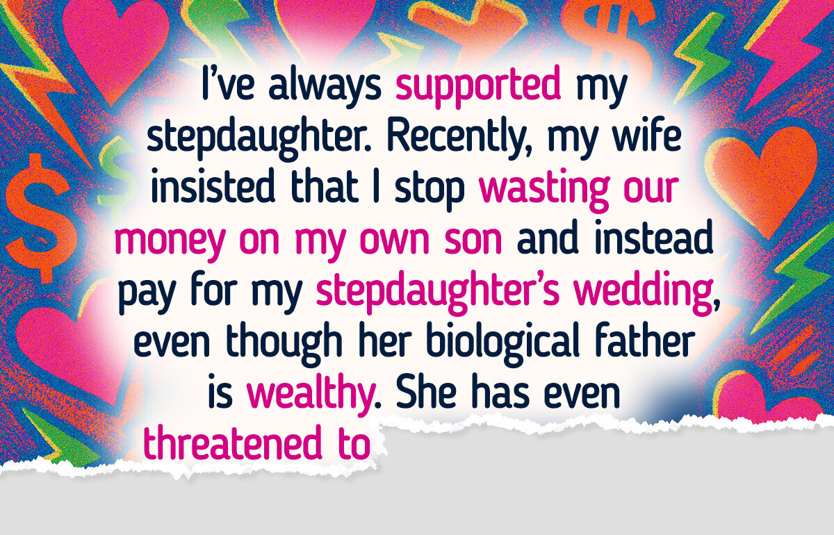 I Refused to Cover My Stepdaughter’s Wedding Costs to Support My Son’s Hobbies