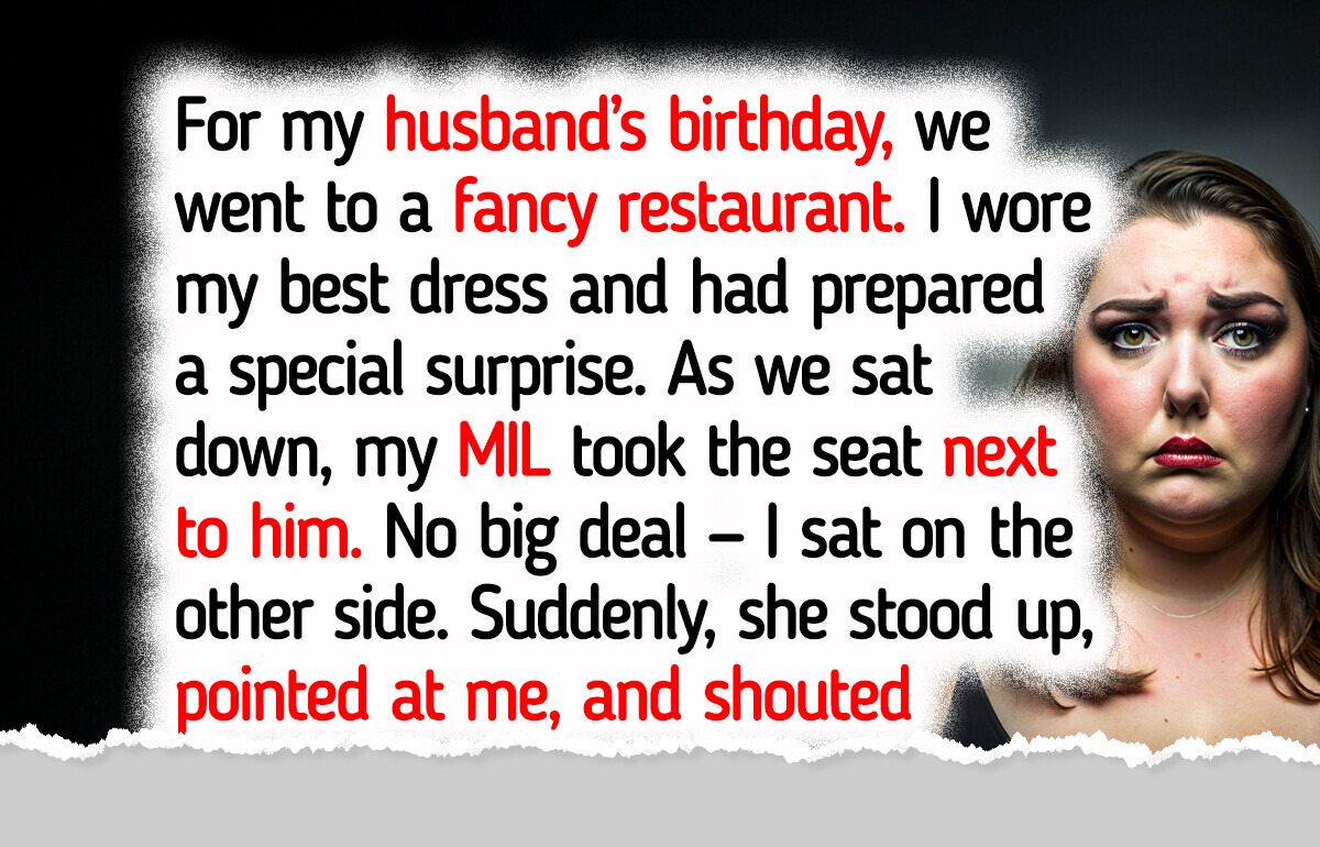 My MIL Shamed Me in a Restaurant — I Refuse to Be Her Doormat Anymore My MIL Shamed Me in a Restaurant — I Refuse to Be Her Doormat Anymore