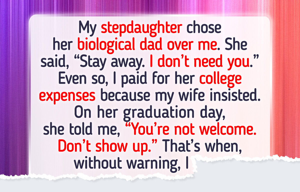 My Stepdaughter Told Me to Stay Away — Here’s the Harsh Lesson She Got