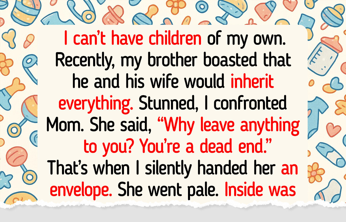 My Parents Disinherited Me for Being Childless — But Karma Hit Them Hard