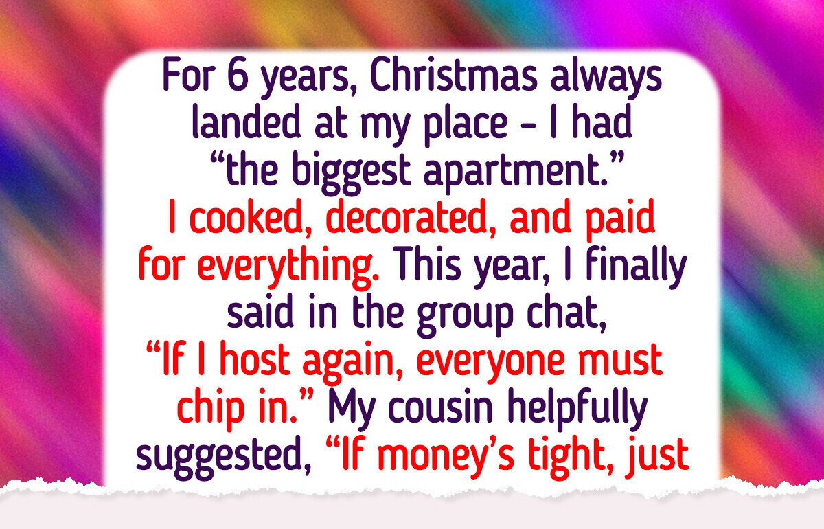 No More Free Christmas: I Finally Refused to Pay for Everyone