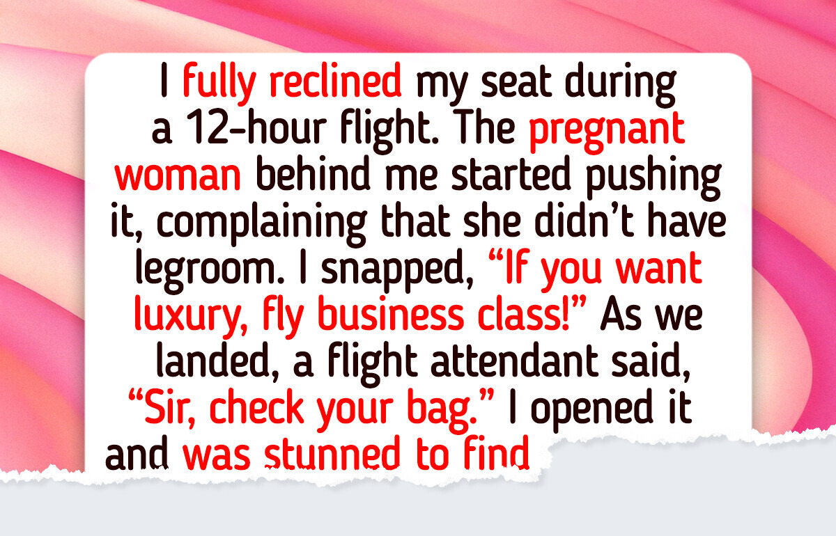 I Bought My Flight Seat — Fully Reclining Is My Right I Bought My Flight Seat — Fully Reclining Is My Right