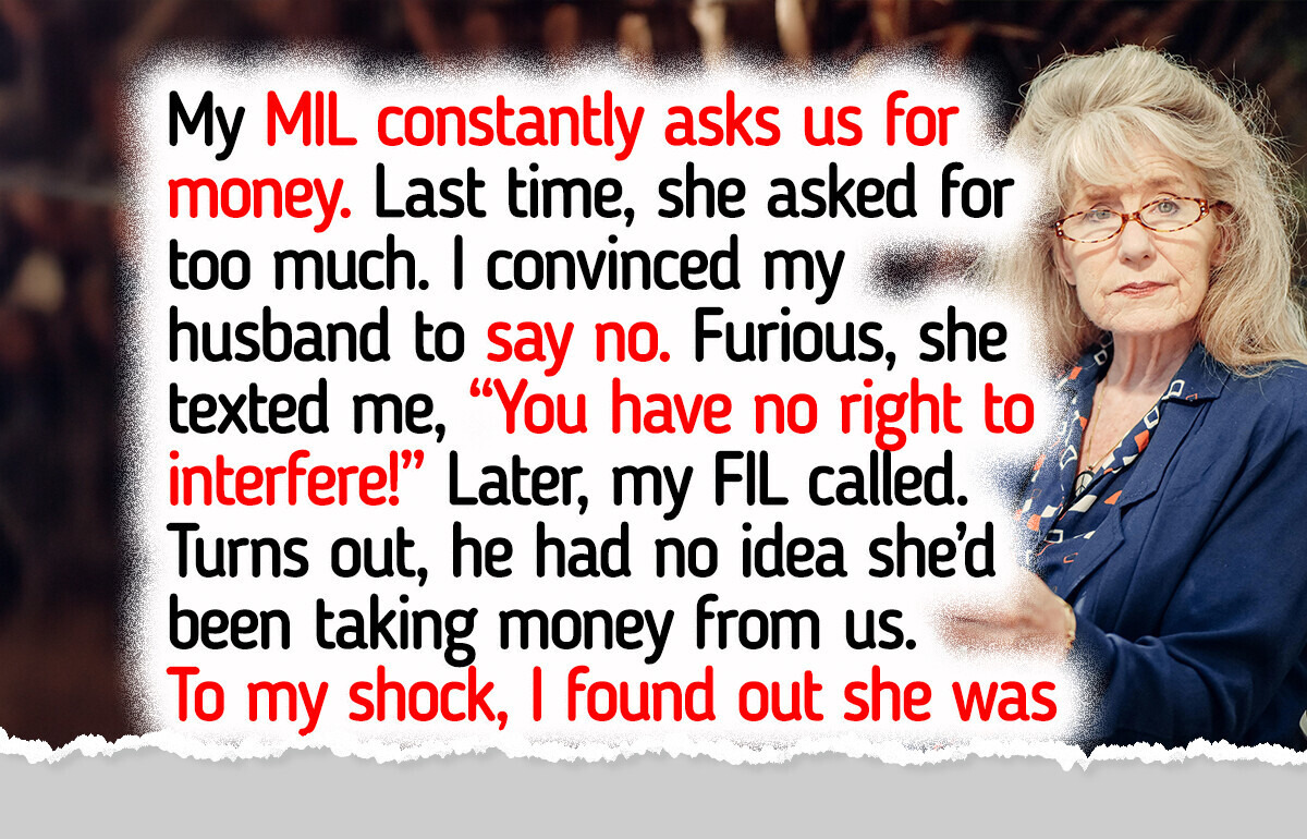 I Told My Husband to Stop Giving Money to His Mom — What Happened Next Left Me Speechless I Told My Husband to Stop Giving Money to His Mom — What Happened Next Left Me Speechless