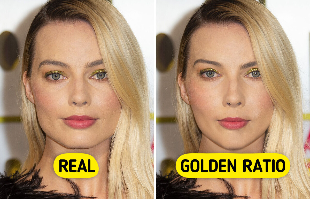 These 13 Beloved Celebrities Look Dramatically Different with Golden Ratio Magic