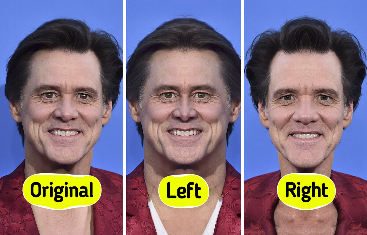 We Made 15 Celebrities’ Faces Perfectly Symmetrical — And Some Results Are Truly Stunning
