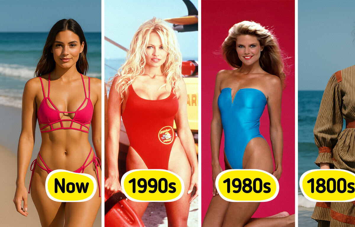 10 Swimsuits That Reveal the Evolution of Swimwear Through the Decades 10 Swimsuits That Reveal the Evolution of Swimwear Through the Decades