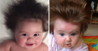 Babies With Wildly Thick Hair Are Stealing Hearts in Internet