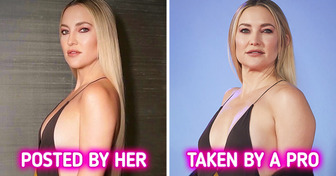 17 Celebrities Whose Social Media Photos Differ from Those Taken by Photographers on the Same Day