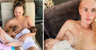 15 Famous Moms Who Showcase Beautiful Breastfeeding Moments to the World
