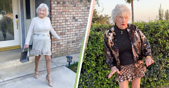 92-Year-Old Grandma Rocks Mini Skirts and High Heels — and She Couldn’t Care Less What People Say