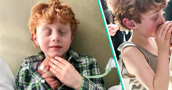 Photos of a Boy Holding His Premature Brother Go Viral as Mom Reveals the Heartwarming Story Behind the Shots