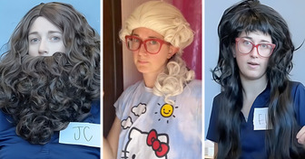 Woman Started to Wear Wild Wigs Following Her Pink Hair Ban at Work, and Everybody Is Impressed