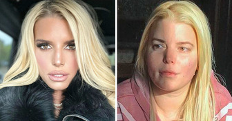 Jessica Simpson Shares Honest Makeup-Free Photos Where She Is Unrecognizable and People Go Into a Frenzy