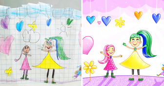 20 Parents Shared Their Children’s Drawings With Us and Our Illustrators Jazzed Them up With Their Magic Touch