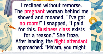 I Refused to Give Up My Reclined Seat Even When a Pregnant Woman Begged Me To