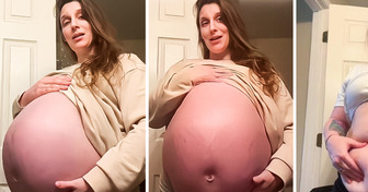 Woman Rocks Weirdly Large Baby Bump, Sparking Doubts About the Real Number of Her Babies