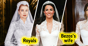 Jeff Bezos’ Wife Sparks Controversy with Her Wedding Dress — People Accuse Her of Copying Kate Middleton
