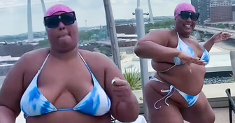 Lizzo Proudly Shows Off Her Figure As She Dances in a Sizzling Bikini