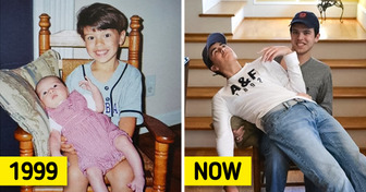 15+ Times People Took Old Family Pics as Inspiration and Got Actual Masterpieces