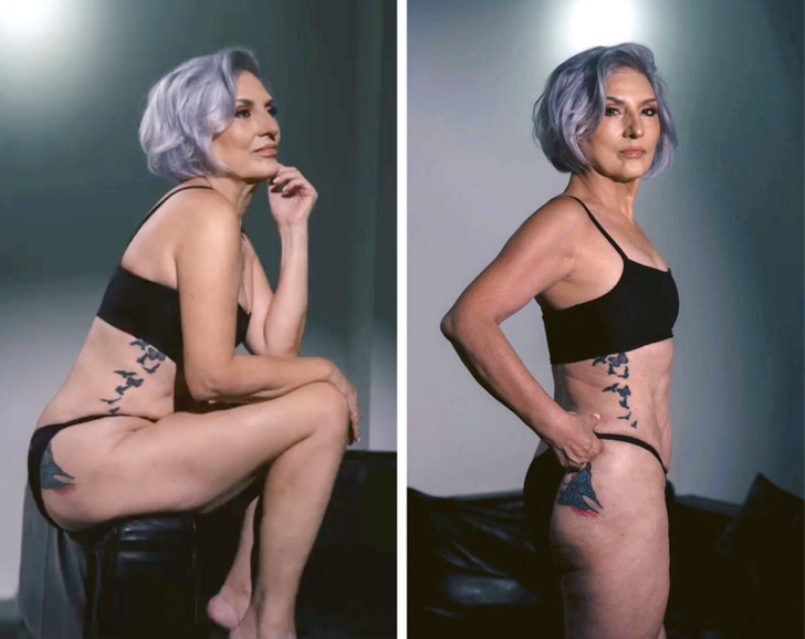 A 70-Year-Old Grandma Ignored Her Age and Showed the Beauty of a Woman's  Body in a Boudoir Photo Shoot / Now I've Seen Everything