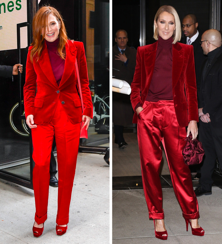 19 Celebrities Who Look Extremely Different Despite Wearing the Same Outfit