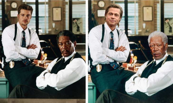 What 17 Famous Movies Would Look Like if They Were Filmed Today with the Same Actors