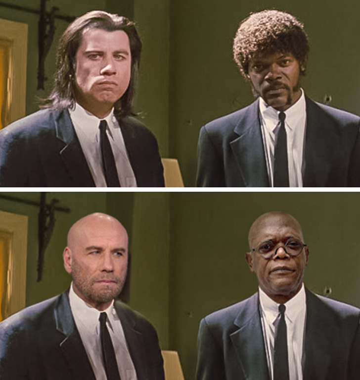 What 17 Famous Movies Would Look Like if They Were Filmed Today with the Same Actors