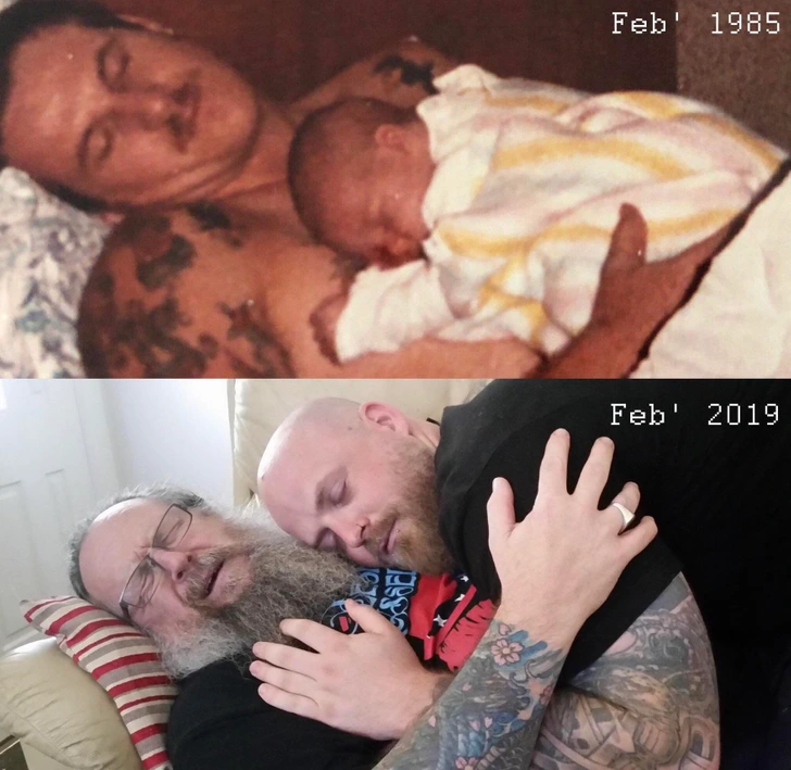 2. “34 years apart”